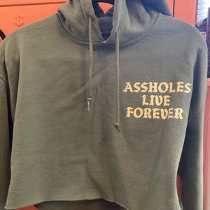 ALF Cropped Hoodie